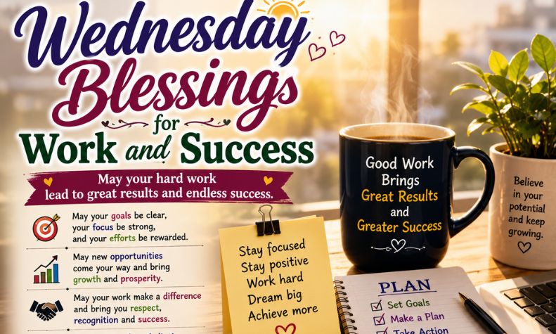 Wednesday Blessings for Work and Success