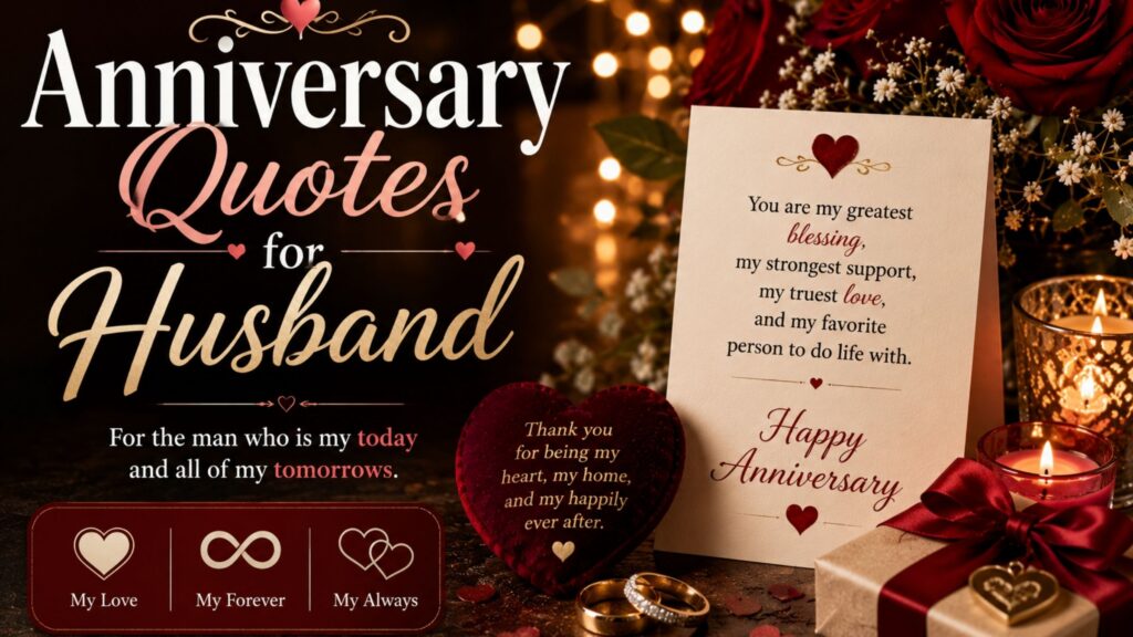 Anniversary Quotes for Husband