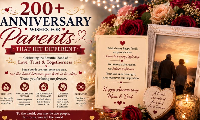 Anniversary Wishes for Parents