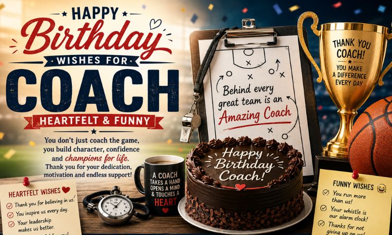 Birthday Wishes for Coach