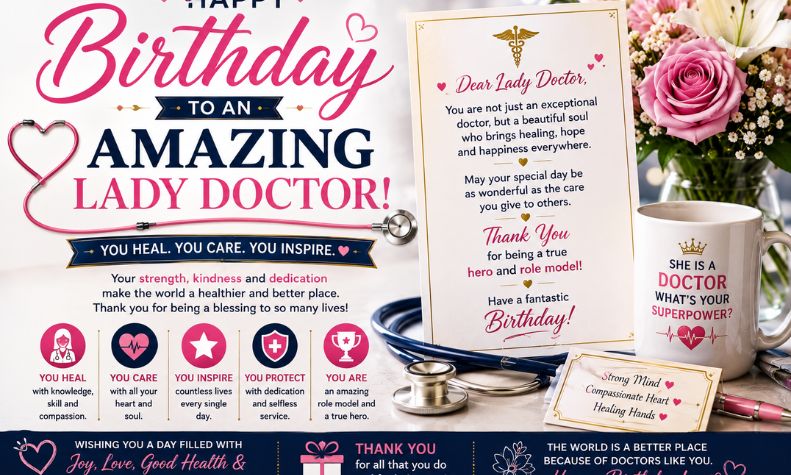Birthday Wishes for Lady Doctor