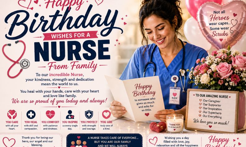 Birthday Wishes for Nurse — From Family