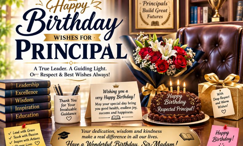 Birthday Wishes for Principal