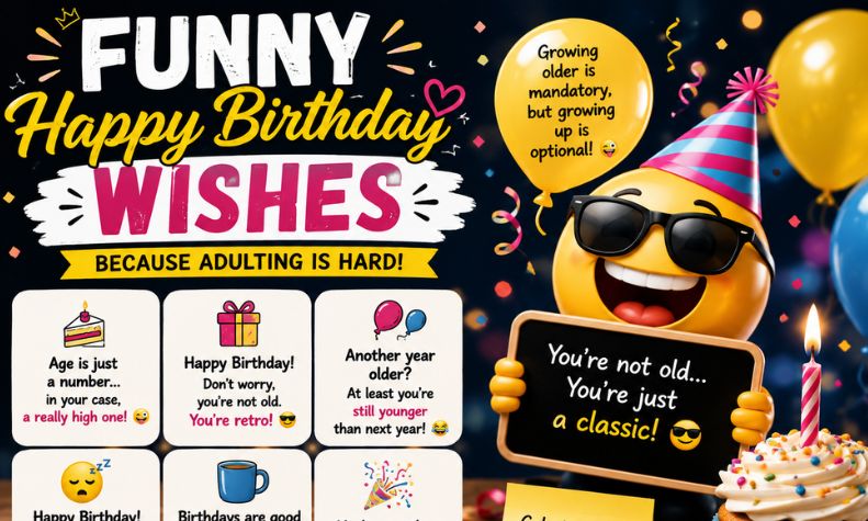 Funny Happy Birthday Wishes