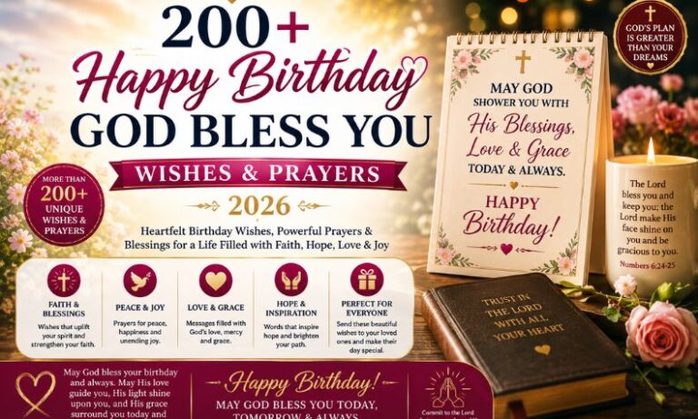 Happy Birthday God Bless You