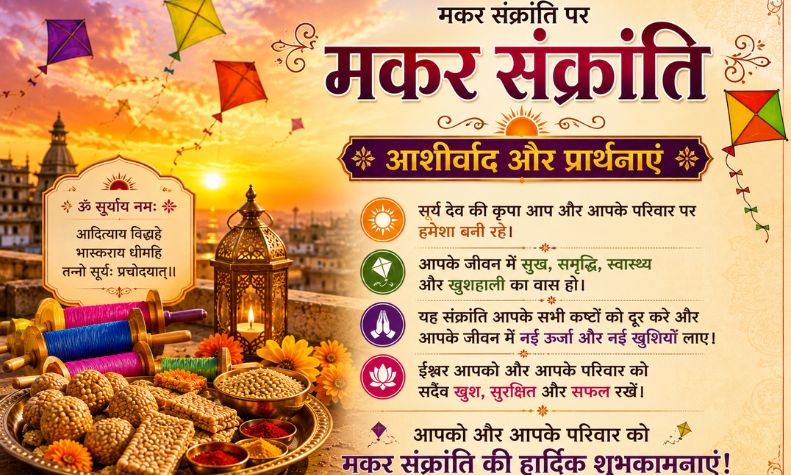 Makar Sankranti Wishes For Family In Hindi