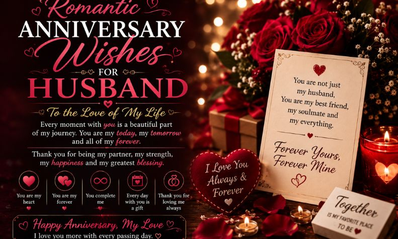 Romantic Anniversary Wishes for Husband