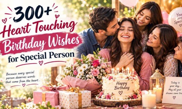 Heart Touching Birthday Wishes for Special Person 
