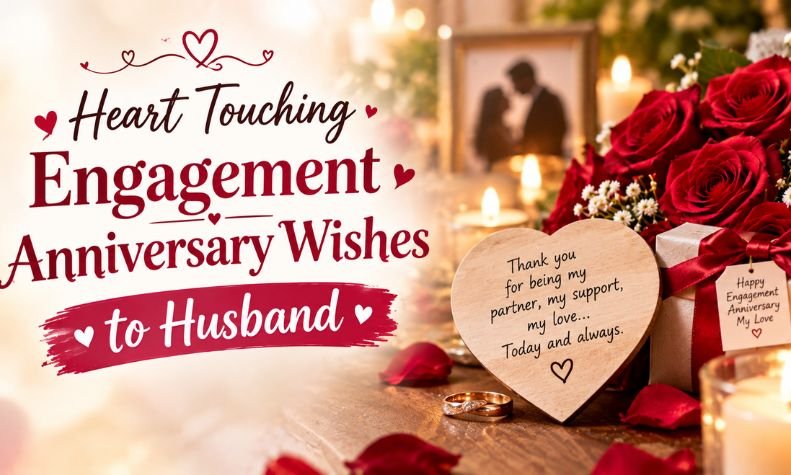 Heart Touching Engagement Anniversary Wishes to Husband