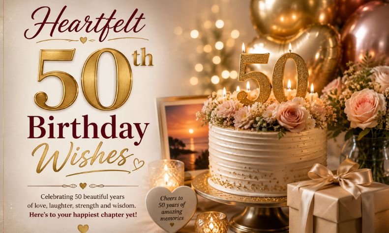 50th Birthday Wishes 