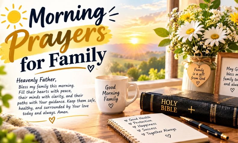 Morning Prayers for Family