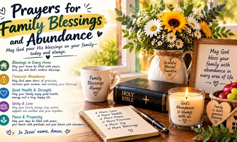 Prayers for Family Blessings and Abundance