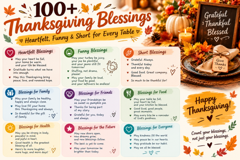zThanksgiving Blessings