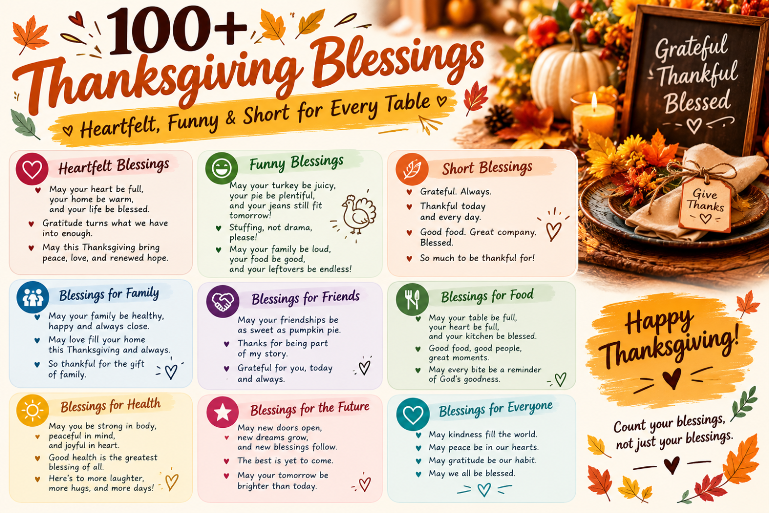 zThanksgiving Blessings