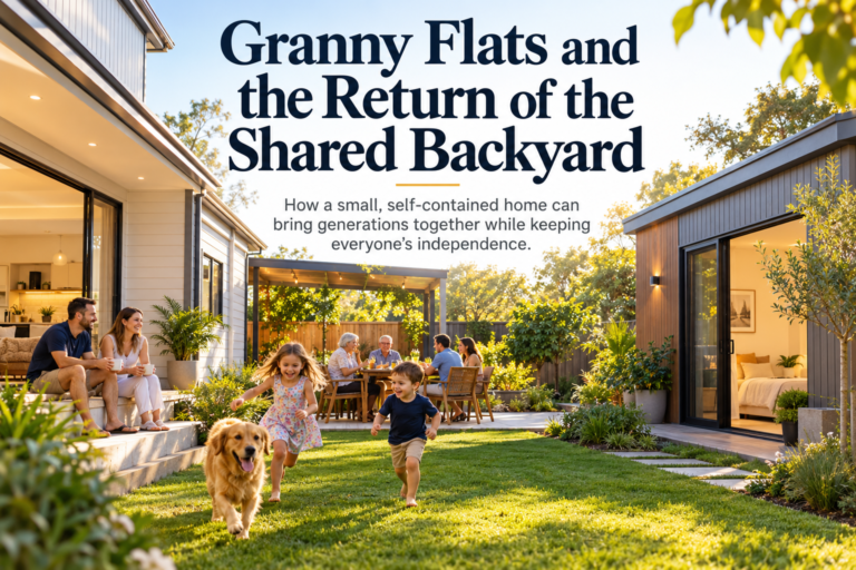 Granny Flats and the Return of the Shared Backyard