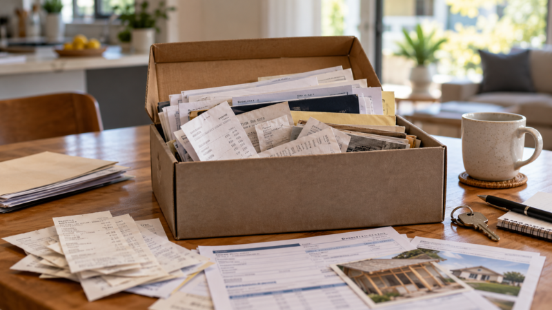 The Shoebox of Old Receipts That Could Shape Your Property Settlement